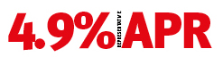 4.9% APR