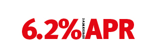 6.2% APR